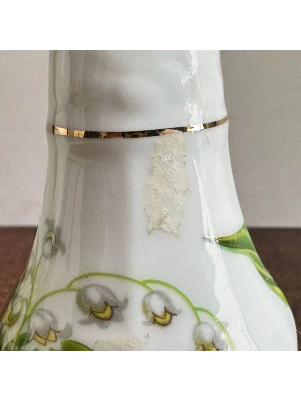 Hammersley Lily of the Valley Salt and Pepper Shakers Bone China England Vintage